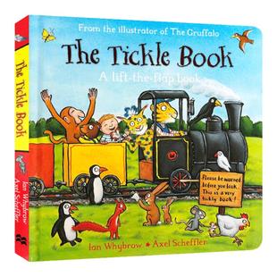 The Tickle Book 挠痒痒 纸板书 英文原版儿童绘本