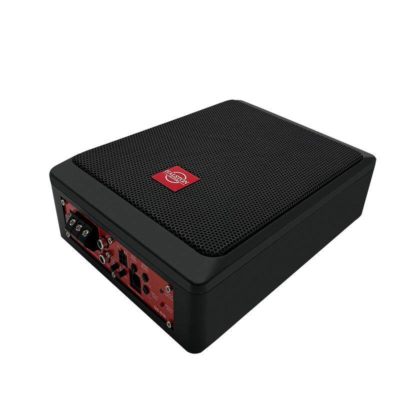 超薄车载低音炮有源12v车用改装超重低音大功率座椅炮汽车音响