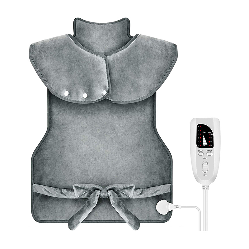 Larger Electric Shoulder and neck heat pad with controller