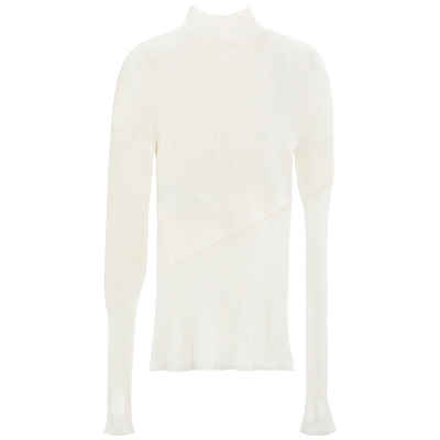 bebe冬季新款半高领针织上衣