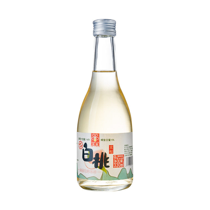 白桃蜜酿果酒女士甜酒低度数微醺
