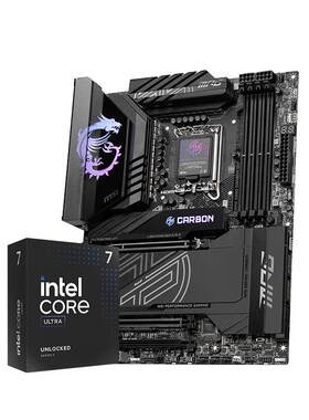 INTEL 酷睿 Ultra 7 265K盒装 搭微星 Z890  主板CPU套装