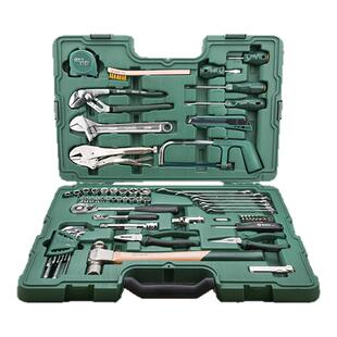 世达机械设备维修综合套装76件机修工况保养组合工具箱组套09517