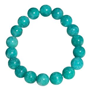 PLSTONE普琳丝天然7a冰种玉化亚马逊老矿天河石手链手串女男