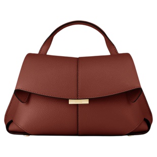 [明星同款]Polene波灵恩Mokki Mini 牛皮手提单肩通勤斜挎包