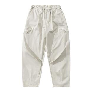 【张照洋同款】PRIDE UNION户外机能三防拉链口袋锥形微阔休闲裤