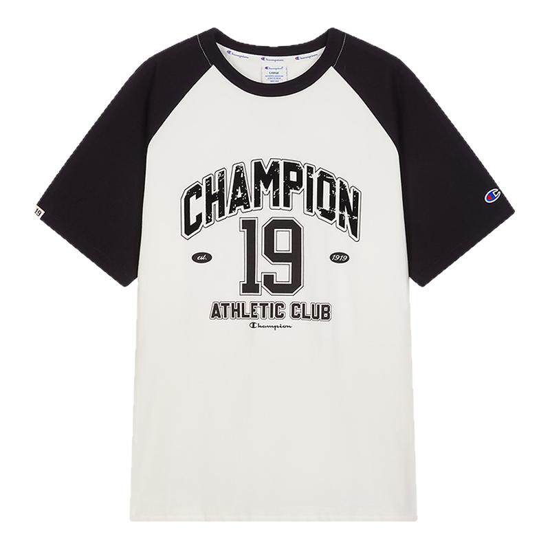 Champion冠军情侣圆领短袖T恤