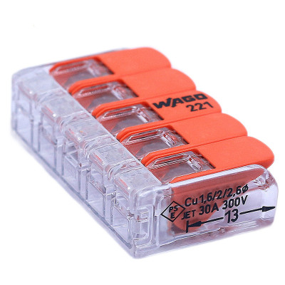 德国WAGO万可快速接线端子连接器