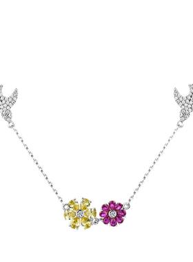 花鸟项链时尚通勤风颈链