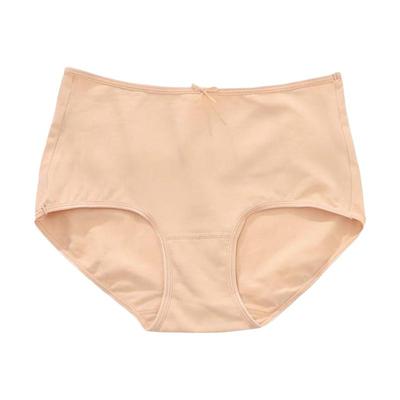 蝶安芬简约纯棉女士内裤中高腰