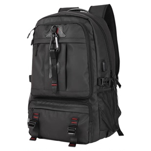 70升大容量旅行背包男士登山差旅双肩包多功能带鞋仓行李包扩容包