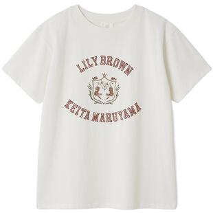 LILY BROWN2025秋冬新品KEITA MARUYAMA合作款短袖T恤LWCT254188
