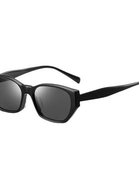 德国蓝族LANZOOM太阳镜女款高级感猫眼偏光防紫外线防晒遮阳墨镜