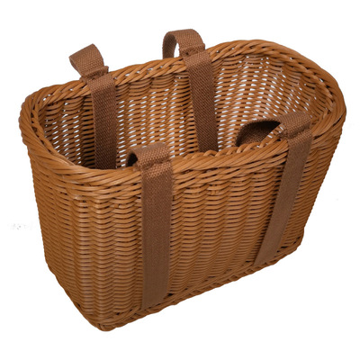 仿藤手提篮子藤编篮子塑料编织