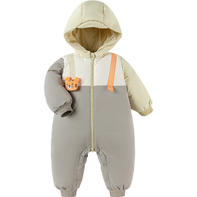 巴拉巴拉商场同款羽绒连体衣加厚