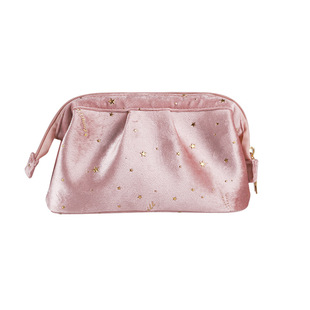 秋冬丝绒化妆包随身小号旅行便携宫廷风少女风化妆袋化妆品收纳包