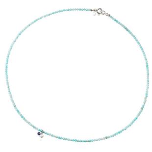 TOUS/桃丝熊Camille系列天河石/宝石经典叠戴锁骨链生日礼物项链