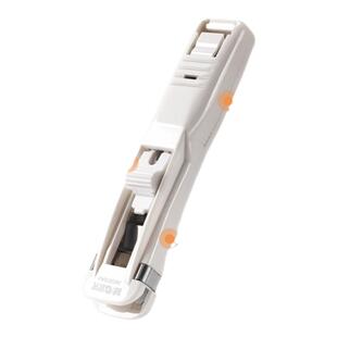 晨光推夹器文件小夹子文具固定试卷神器订书装订金属钉票据书本纸办公用品书助推机燕尾莫兰迪彩色补充多功能