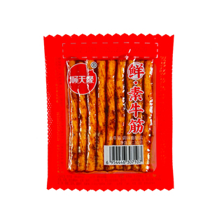 顺天缘辣条鲜素牛筋30克盒装麻辣香辣零食校园宿舍爆辣味休闲食品