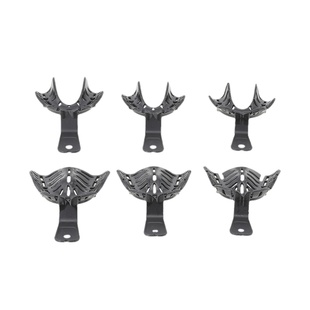 牙科全口无牙颌托盘 可热塑形 初印模 托盘 全口吸附性义齿牙托