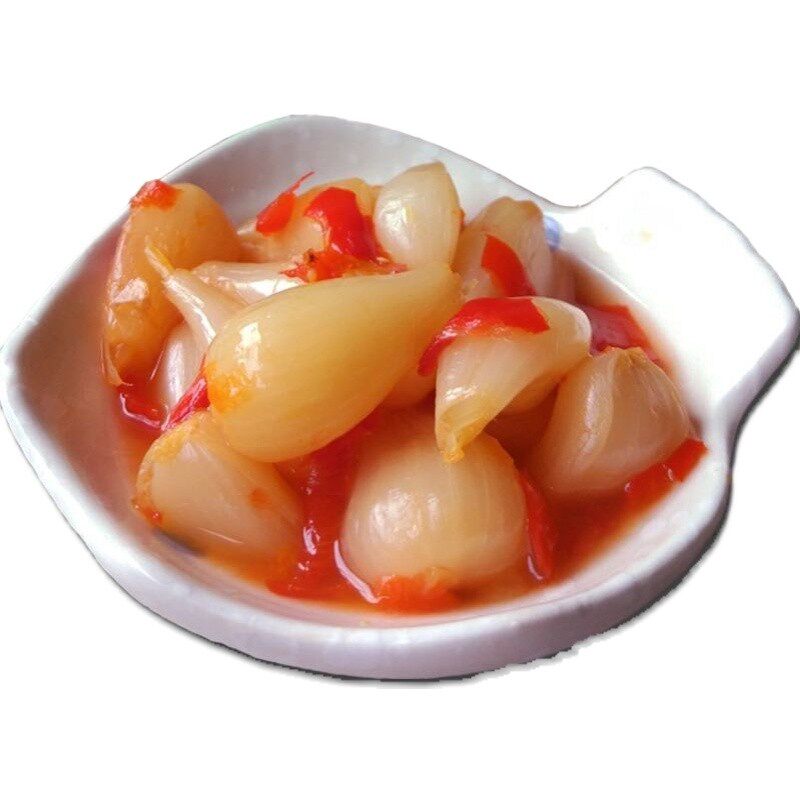 云南特产水晶酸甜500g坛子藠头