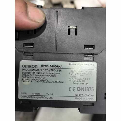 议价欧姆龙CP1EE40DRAPLC可编程控制器拆机共三维修