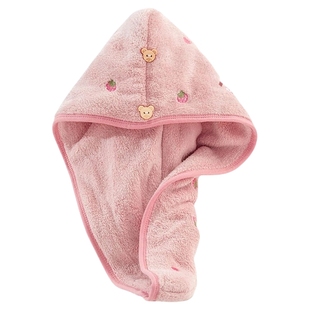 双层超厚干发帽女超强比纯棉吸水速干擦头发包头巾免吹浴帽不掉毛