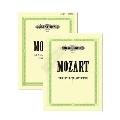 莫扎特弦乐四重奏全集小中大提琴