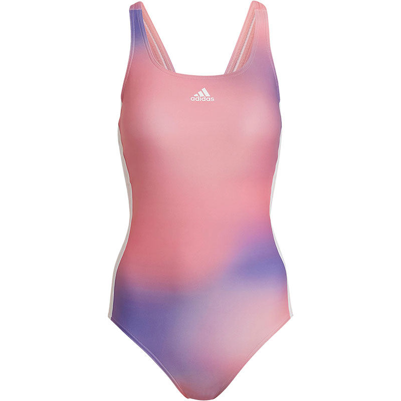 Adidas/阿迪达斯正品MELBO夏季女子新款游泳连体泳衣H54152