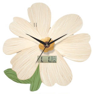 万年历网红挂钟客厅家用钟表静音表新款时钟挂墙免打孔石英钟挂表