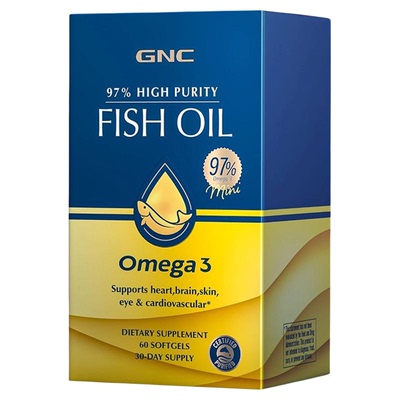 健安喜深海鱼油软胶囊GNC