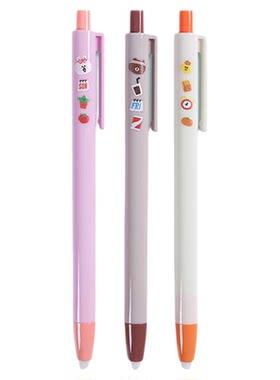 晨光 LINE FRIENDS 笔式陶瓷刻刀按动出刀裁纸刀不易伤手迷你刀尖开快递划纸胶带手工中小学生使用913DH文具