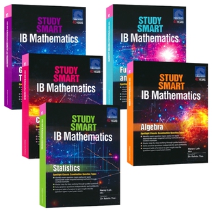 新加坡 IB高中数学 SAP Study Smart IB Mathematics 聪慧学习 代数 统计 函数 微积分 几何 高中数学教辅 数学考试用书 英文原版