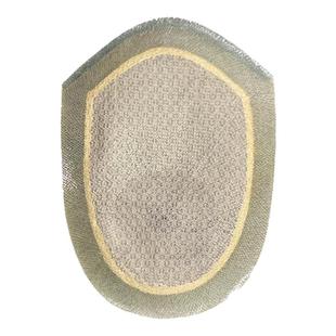 假发头顶补发块真发递针假发男士生物头皮定制补发片韩版帅气短发