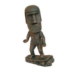 摩艾石人像盲盒高尔夫小摆件复活节岛简约搞怪抽象装饰品个性礼物