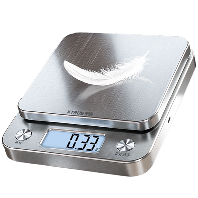 高精度0.01克厨房烘焙电子秤精准家用小型食物中药黄金克重称商用