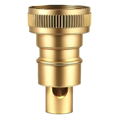 洗衣机水龙头自动止水阀防止脱落水嘴转接头全铜专用家用4分配件