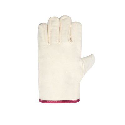 帆布手套双层耐磨工作电焊防烫