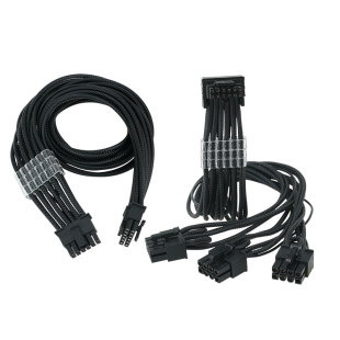 显卡拓展坞定制线40/50系压纹线8+8+8转16pin全模组定制线PCIE5.0