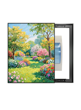 【莫奈世界名画】电表箱遮丑挂画