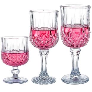 玻璃红酒杯2025新款高颜值果酒杯子家用香槟杯女生微醺高脚杯轻奢