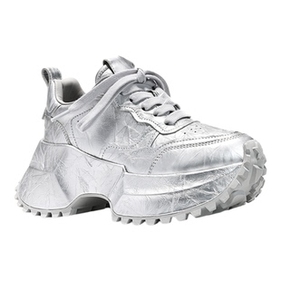 UandI运动老爹鞋女厚底2026新四季款7CM时尚百搭小个子增高显腿长