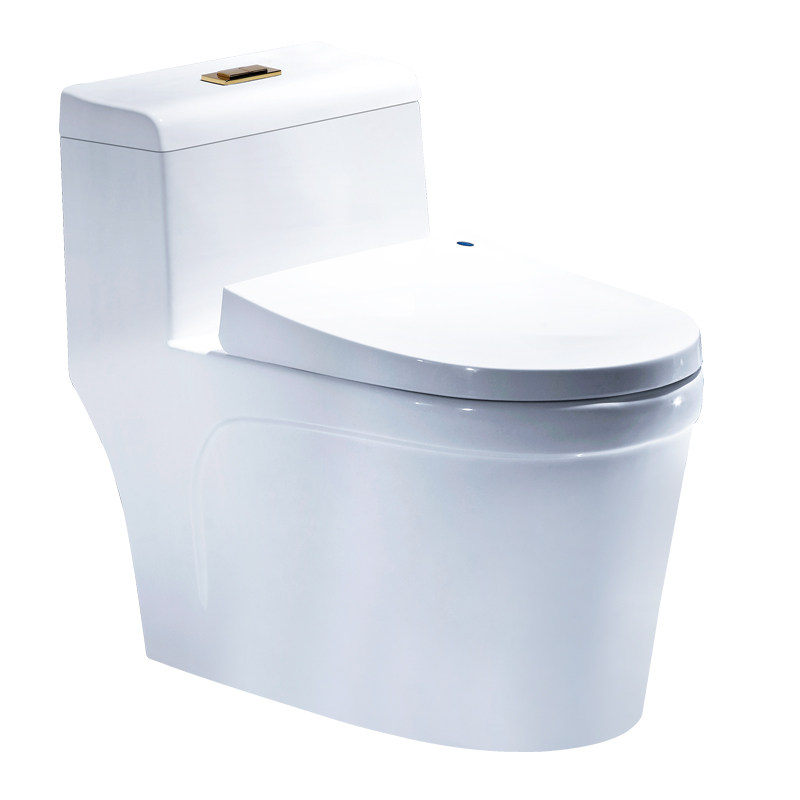 静音普通超漩虹吸陶瓷冲水坐便器
