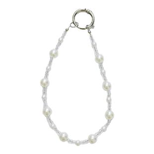 【高乐多】手机挂绳diy手机链2024年新款串珠挂件创意个性轻奢女款珍珠钻石高贵高级感手链