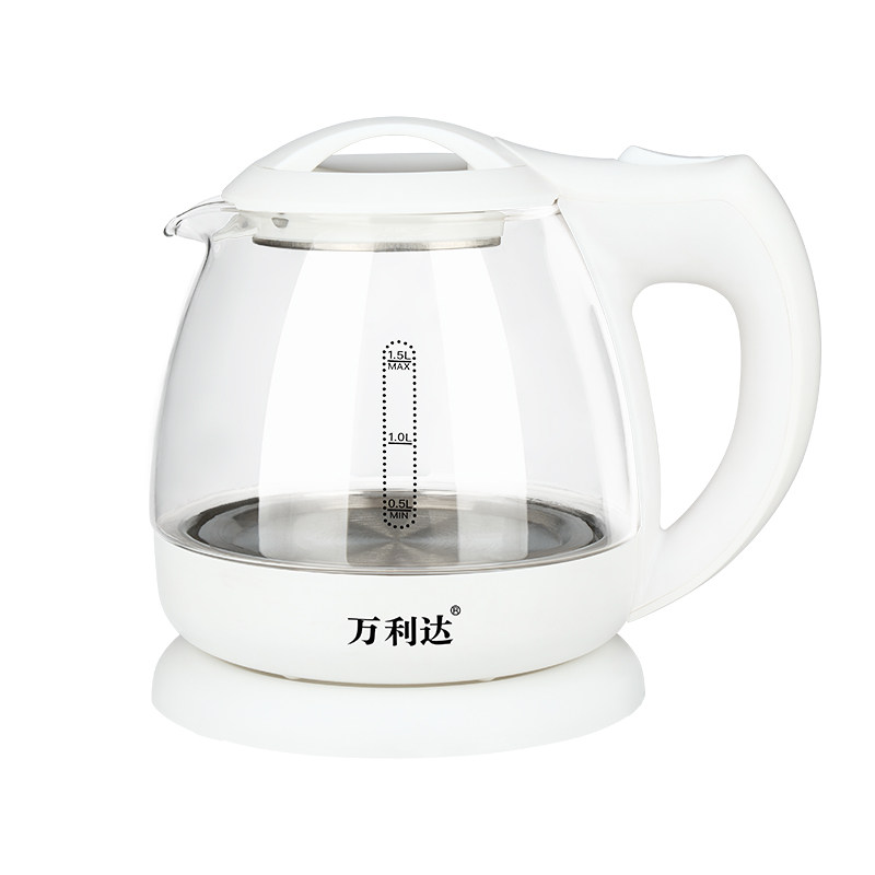 万利达304电热水壶玻璃家用自动断电保温小型用煮茶泡茶烧水煮水