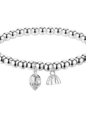 S999足银两世欢纯银手链女款