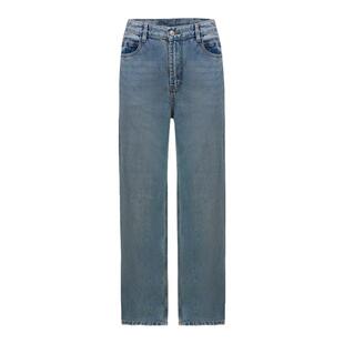 末路狂花系列·V腰蓝调牛仔裤莱赛尔天丝软糯垂感宽松休闲拖地裤