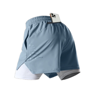 泳裤男士双层防尴尬泳装泳帽成人专业男款游泳短裤青少年2026新款