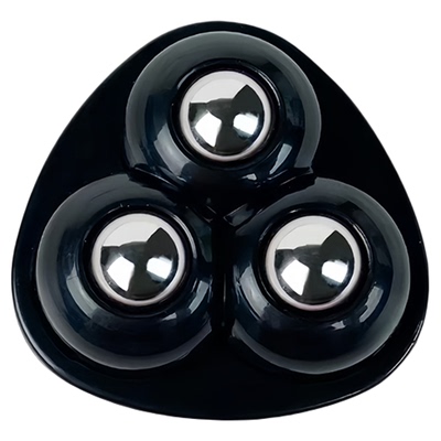 万向轮家具底部免打孔粘贴式滚珠滑轮家用五金承重通用脚轮可移动