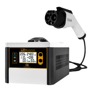 新能源车对外放电器电车直流快充口取电器雷达地平线专用放电枪